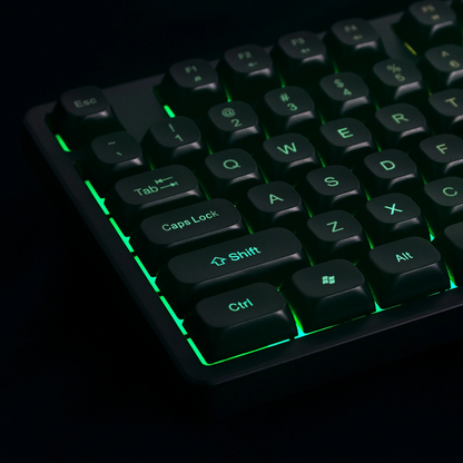 Clavier Gaming Filaire USB WZK WKG-200, RGB, 1,5m, Noir