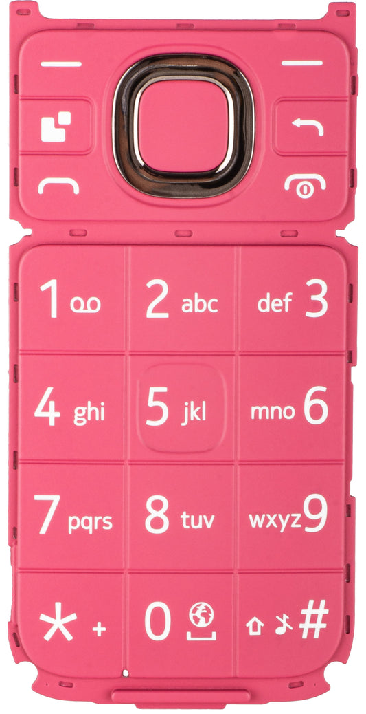 Clavier latin pour HMD 2660 Flip, Rouge
