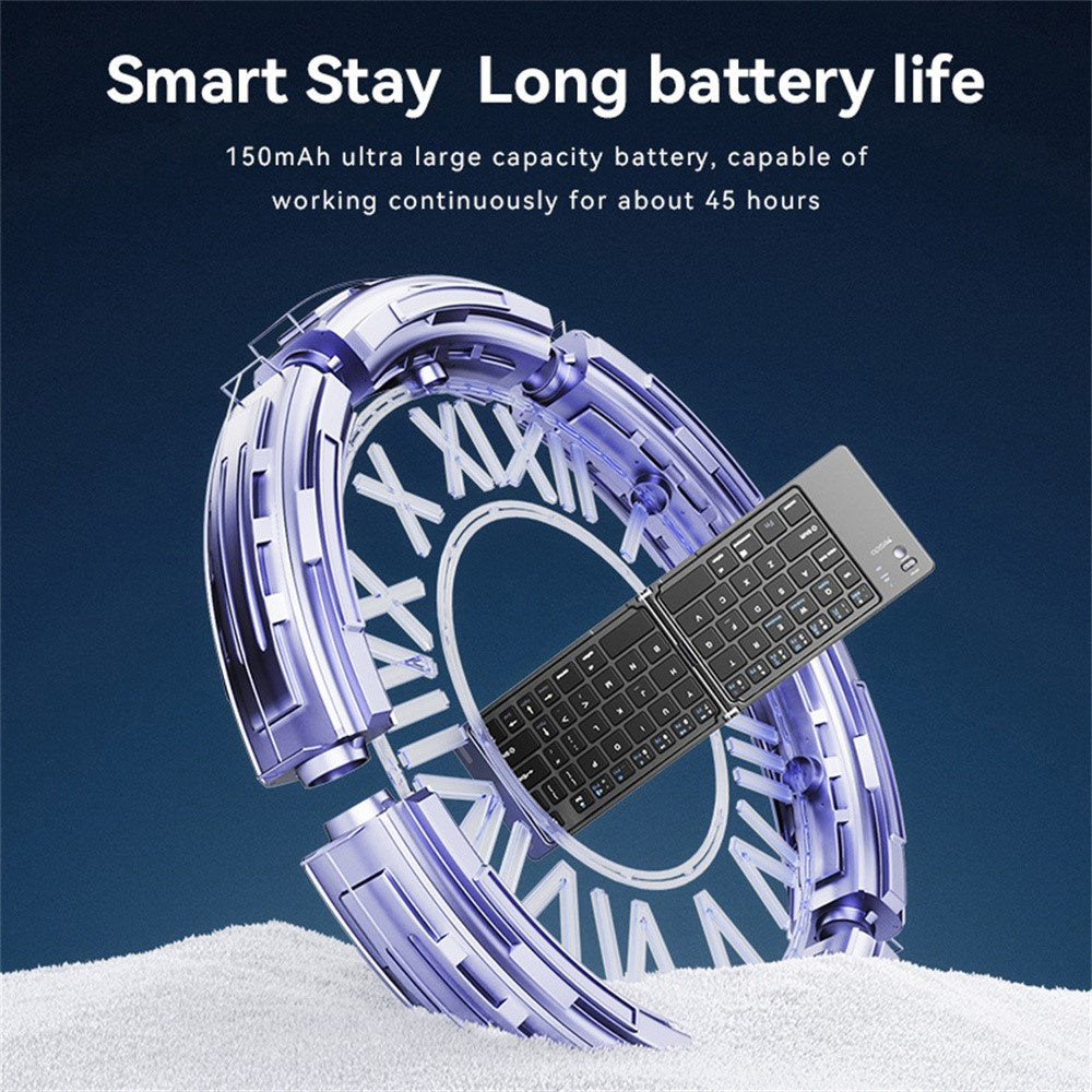 Clavier Pliable Bluetooth Yesido KB27, Noir