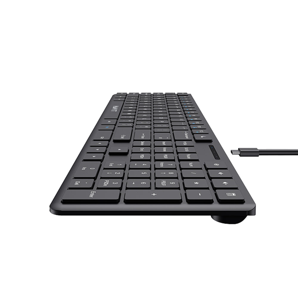 Clavier filaire USB HAVIT KB252, USB-C, 1.5m, Noir