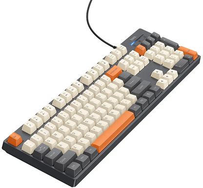 Clavier filaire USB HOCO GM61 Tri-Color, 1,45 m, Gris