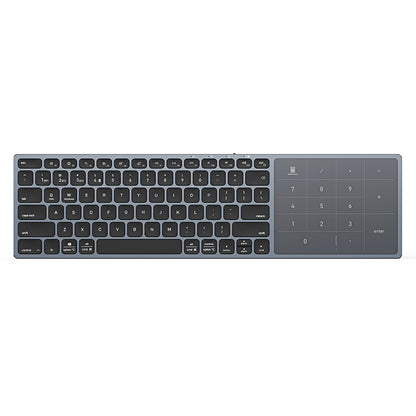 Tastiera Wireless DUX DUCIS LK, BT / Wi-Fi, Nera