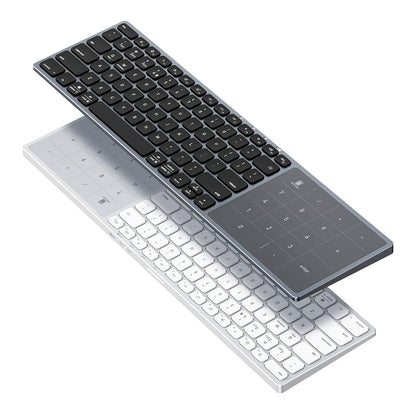 Tastiera Wireless DUX DUCIS LK, BT / Wi-Fi, Nera