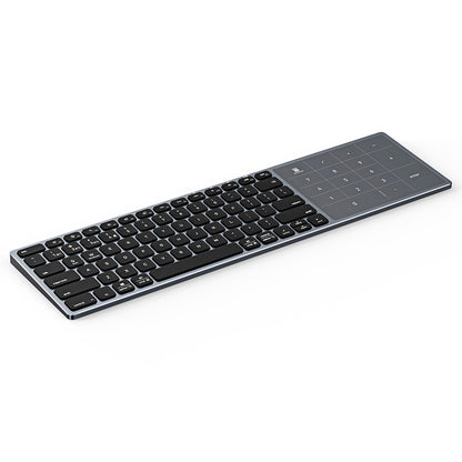 Tastiera Wireless DUX DUCIS LK, BT / Wi-Fi, Nera