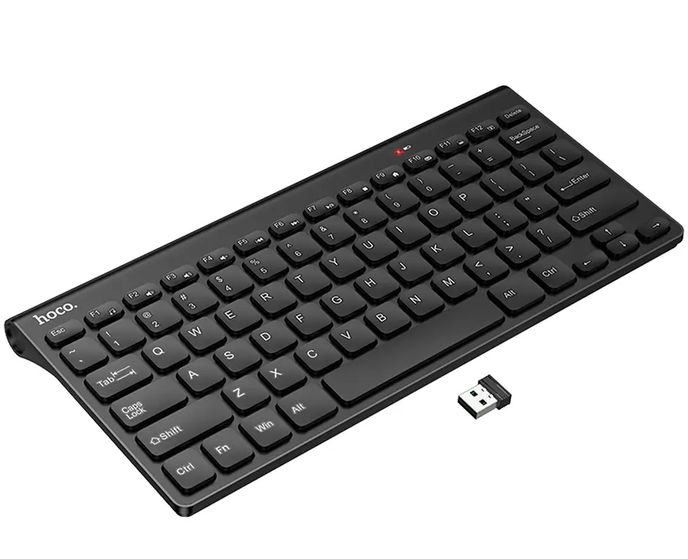 Wireless Keyboard HOCO GM70, Black