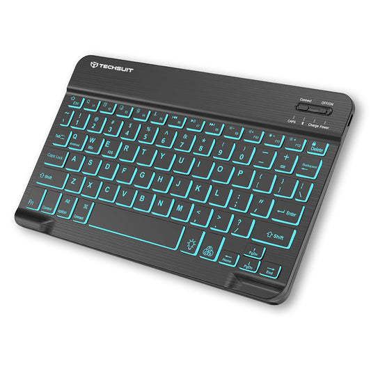 Clavier sans fil Techsuit WK1, RGB, Noir