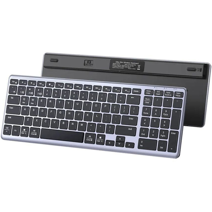 Tastiera Wireless UGREEN KU005, BT / Wi-Fi, Grigio