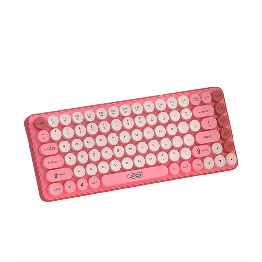 Tastiera Wireless XO Design KB-12, BT / Wi-Fi, Rosa