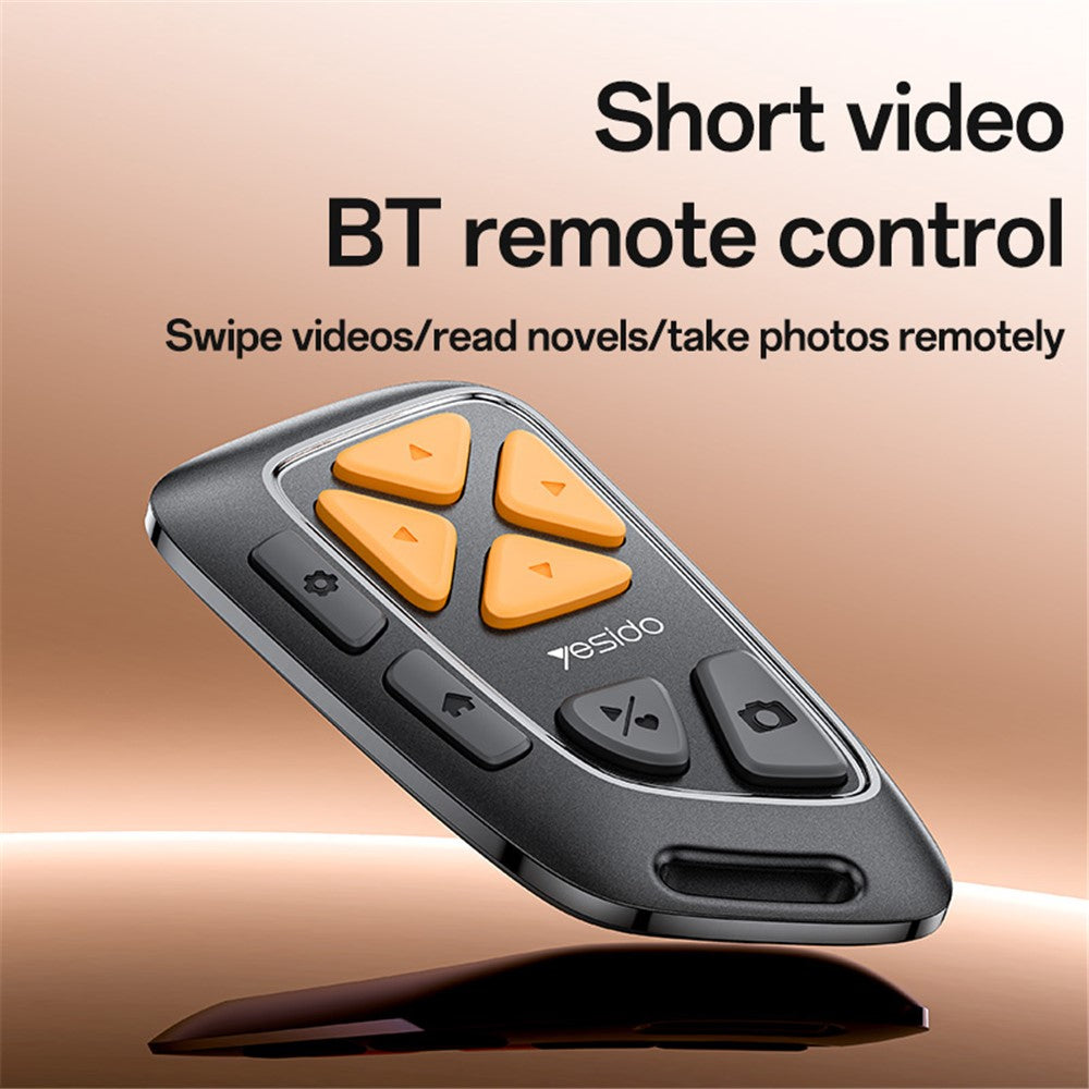 Télécommande Bluetooth Multimédia Yesido SF25, Noire