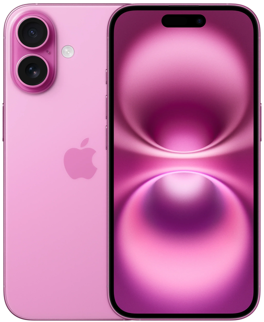 Mobiltelefon Apple iPhone 16, 128GB, Pink India Spec MYEA3HN/A