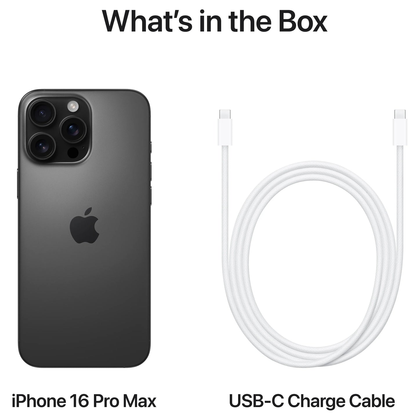 Telefono Mobile Apple iPhone 16 Pro Max, 256GB, Titanium Black MYWV3ZD/A
