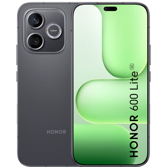 Honor 600 Lite 5G Dual SIM Mobiltelefon, 256GB, 8GB, Schwarz LNA-NX1