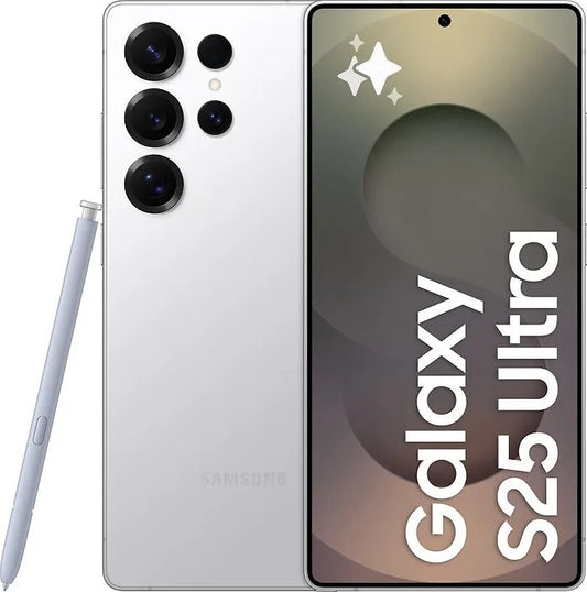 Telefono Mobile Samsung Galaxy S25 Ultra, 512GB, 12GB, Titanium Whitesilver SM-S938BZSGEUB