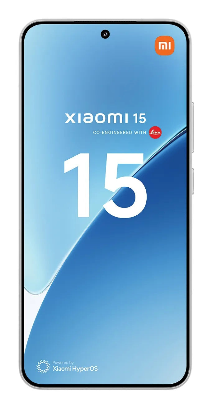 Téléphone Mobile Xiaomi 15 5G Dual SIM, 512GB, 12GB, Blanc MZB0IU5EU