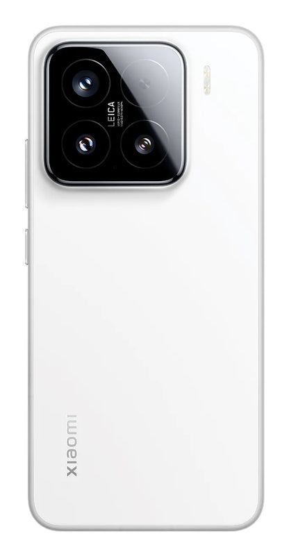 Téléphone Mobile Xiaomi 15 5G Dual SIM, 512GB, 12GB, Blanc MZB0IU5EU