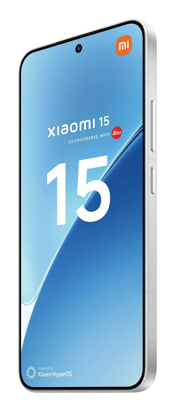 Téléphone Mobile Xiaomi 15 5G Dual SIM, 512GB, 12GB, Blanc MZB0IU5EU