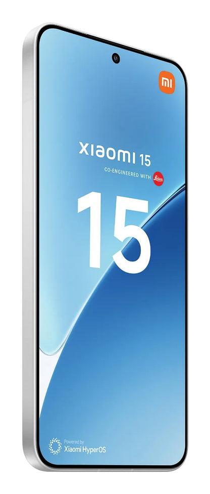 Téléphone Mobile Xiaomi 15 5G Dual SIM, 512GB, 12GB, Blanc MZB0IU5EU