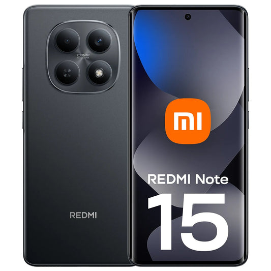 Mobiltelefon Xiaomi Redmi Note 15 4G, 128GB, 6GB, Schwarz MZB0M8GEU