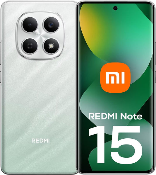 Mobiltelefon Xiaomi Redmi Note 15 4G, 128GB, 6GB, Forest Green MZB0MP8EU