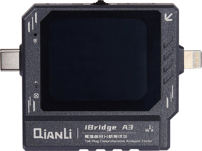 Tester Service QIANLI iBridge A3, Lightning (8 Pins) / USB-C (24 Pins)