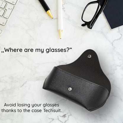 Techsuit ETPU4 Glasses Case, 167mm x 70mm x 40mm, Blue