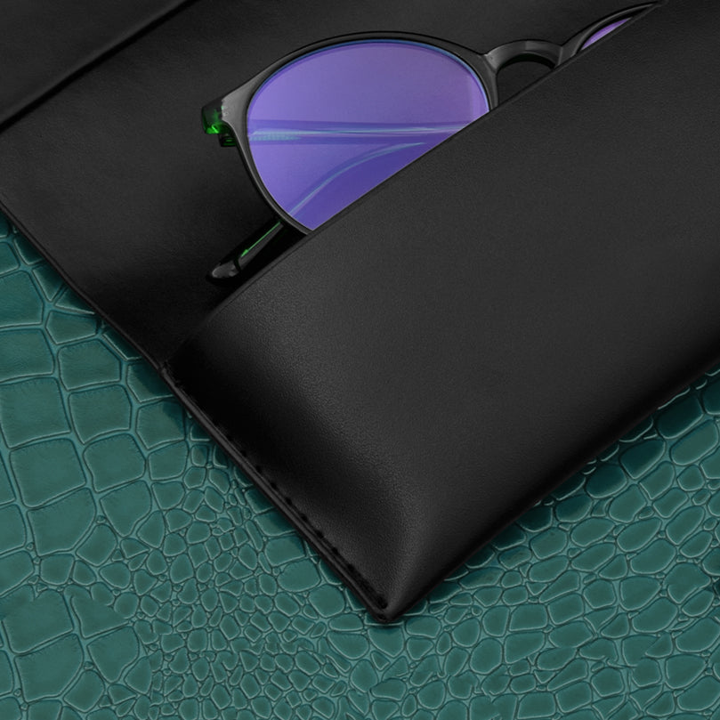 Custodia per Occhiali Techsuit TRGC-02, 170mm x 80mm x 35mm, Nero