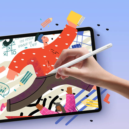 Touch Pen Baseus Smooth Writing 2 Series pour Apple iPad, Version Active Sans Fil, Blanc SXBC060002