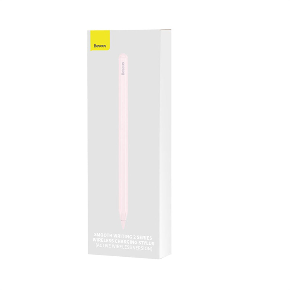 Touch Pen Baseus Smooth Writing 2 Series pour Apple iPad, Version Active Sans Fil, Rose SXBC080004