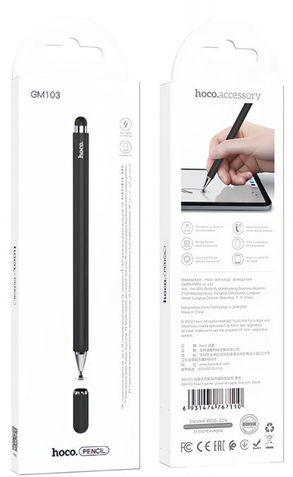 Touch Pen HOCO GM103 2in1, Schwarz