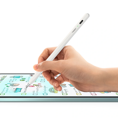Stylet Metapen Air8 Pro pour Apple iPad, Version Active, Blanc ME-APP172