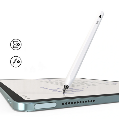Stylet Metapen Air8 Pro pour Apple iPad, Version Active, Blanc ME-APP172