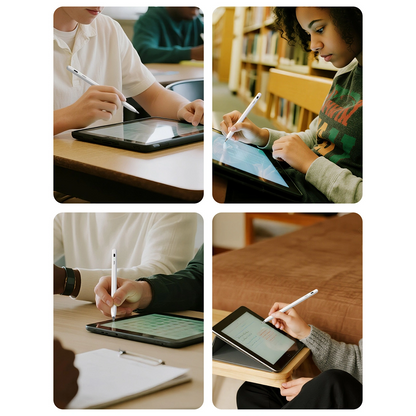 Stylet Metapen Air8 Pro pour Apple iPad, Version Active, Blanc ME-APP172