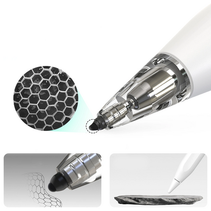 Stylet Metapen Air8 Pro pour Apple iPad, Version Active, Blanc ME-APP172