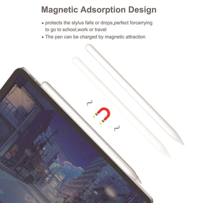 Touch Pen Techsuit M2 per Apple iPad, Versione Attiva, Bianco