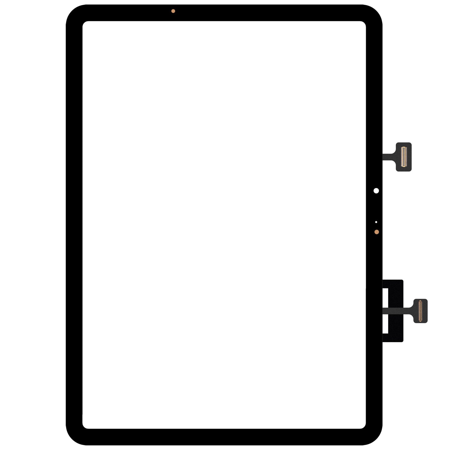 Touchscreen Forward Guard OCA per Apple iPad Air 11 (2024), Nero