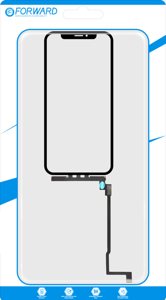 Touchscreen Forward Guard OCA per Apple iPhone 11 Pro, Nero