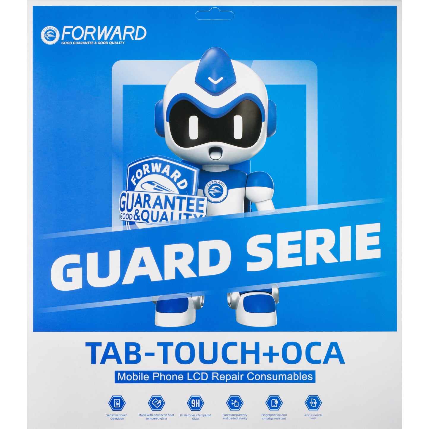 Protection avant tactile OCA pour Apple iPad Pro 12.9 (2022), Noir