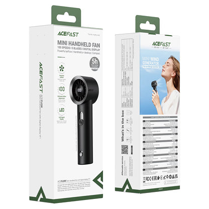 Ventilatore Portatile Acefast YF1, Nero