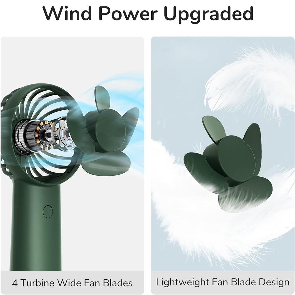 Ventilatore Portatile JisuLife FA20X, Verde