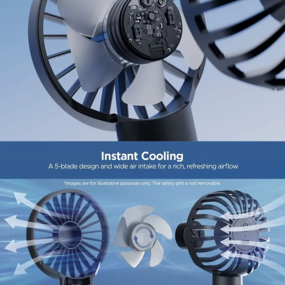 Ventilatore Portatile Spigen A905, Nero AHP10454