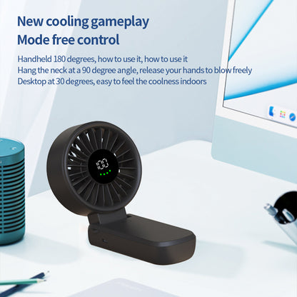 Ventilatore Portatile Techsuit A10, Nero