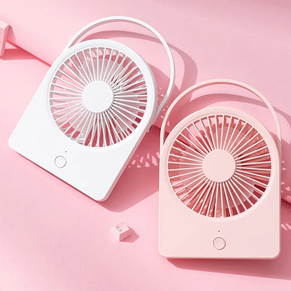 Ventilatore Portatile Techsuit CT-108, Rosa