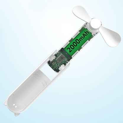 Ventilatore Portatile Techsuit HZ001, Bianco