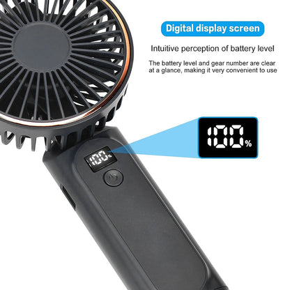 Ventilatore Portatile Techsuit M12, Nero