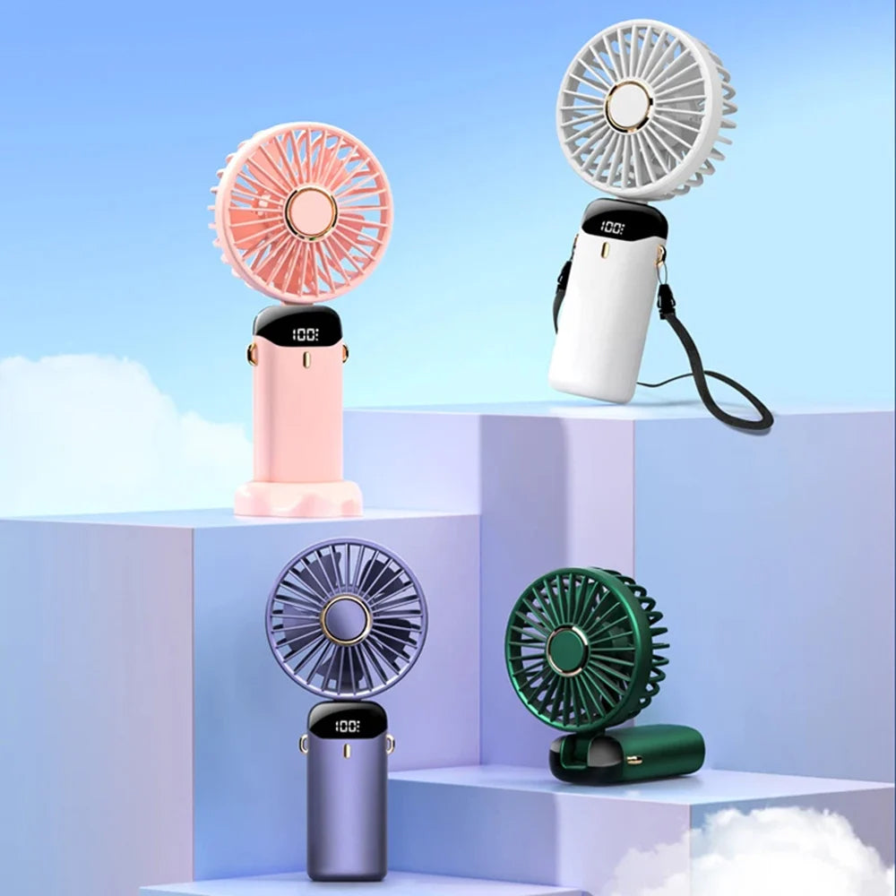 Ventilatore Portatile Techsuit N15, Viola