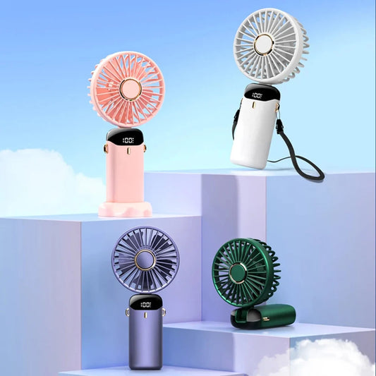 Ventilatore Portatile Techsuit N15, Viola