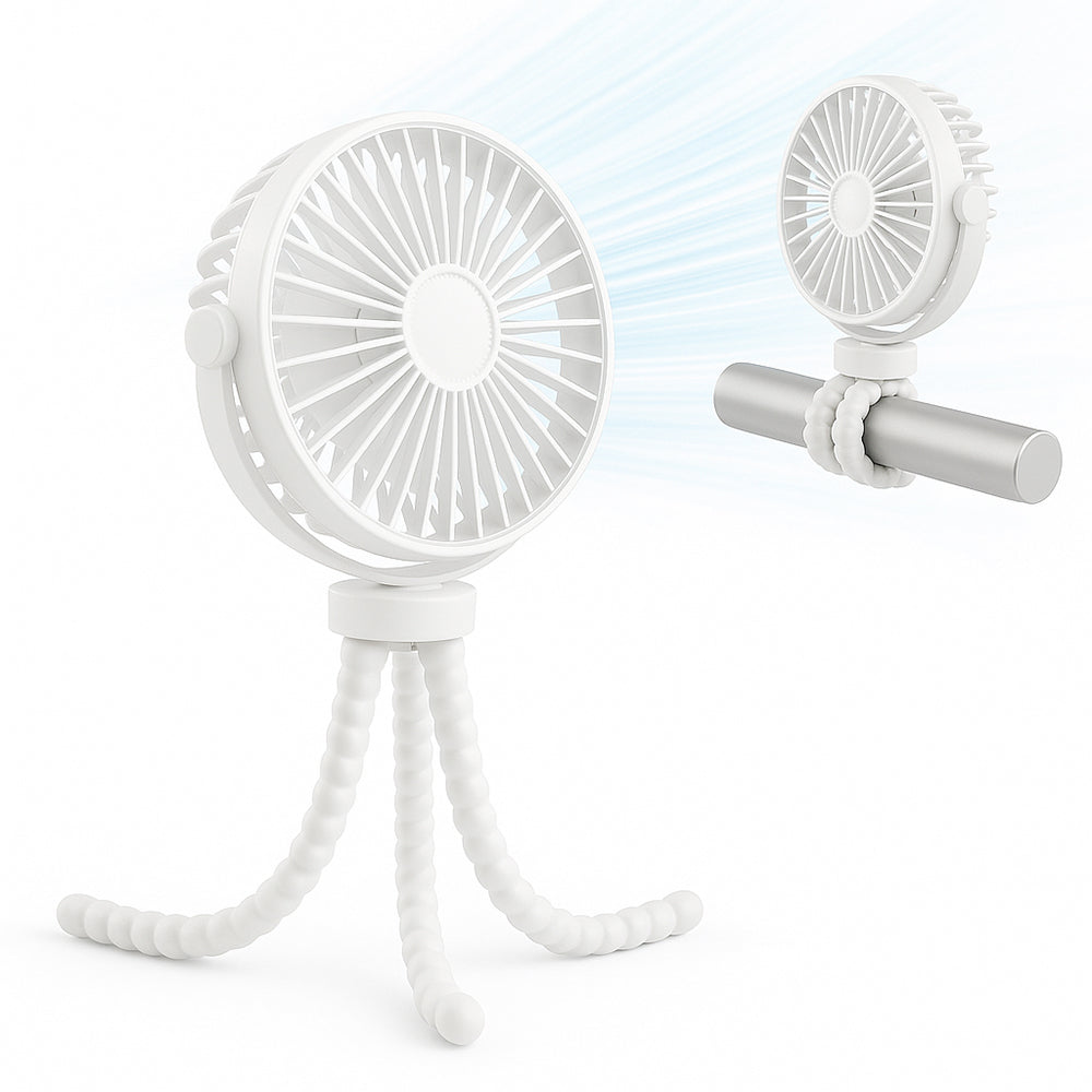 Tragbarer Ventilator Techsuit VP1, Weiß