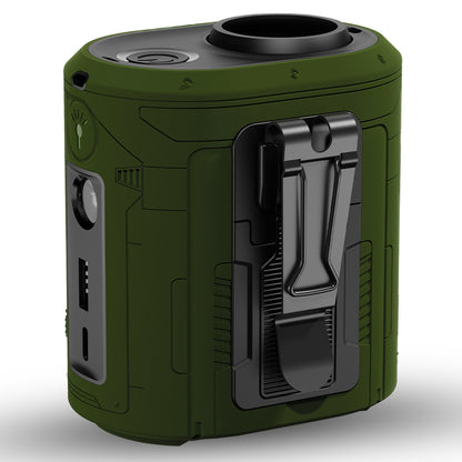Ventilatore Portatile Techsuit Z14 con batteria esterna 5000mAh, Verde
