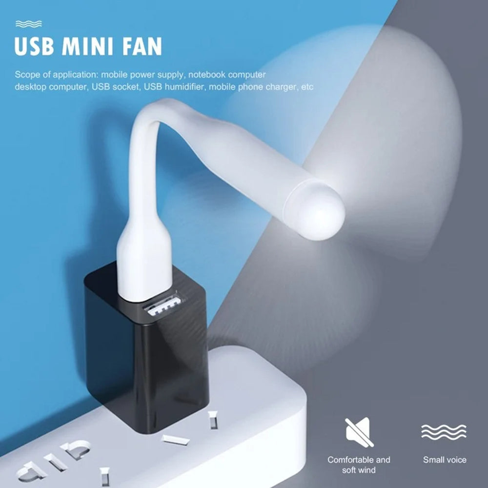 Ventilatore USB Techsuit TUF1, Blu